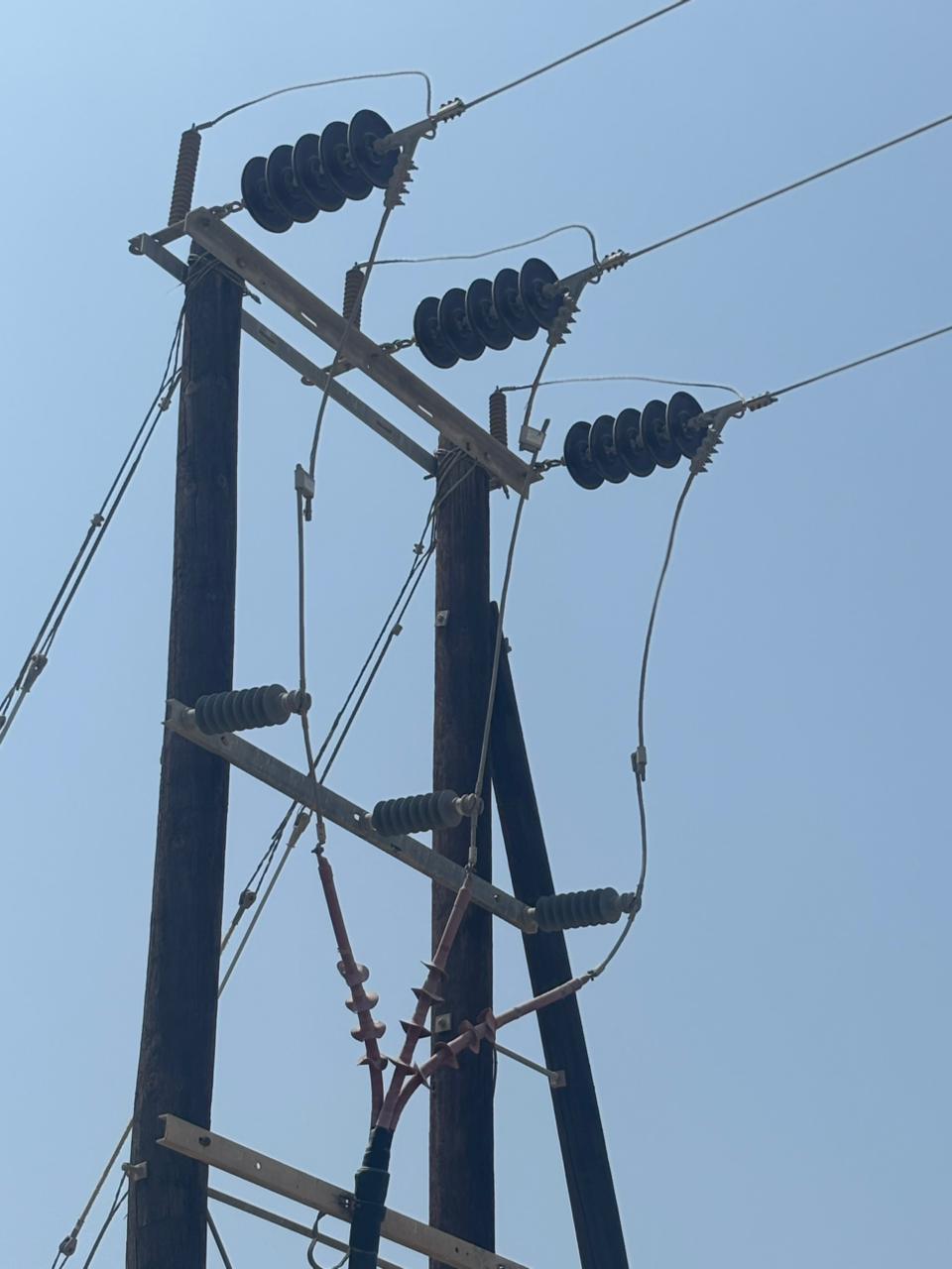 Overhead line network materials